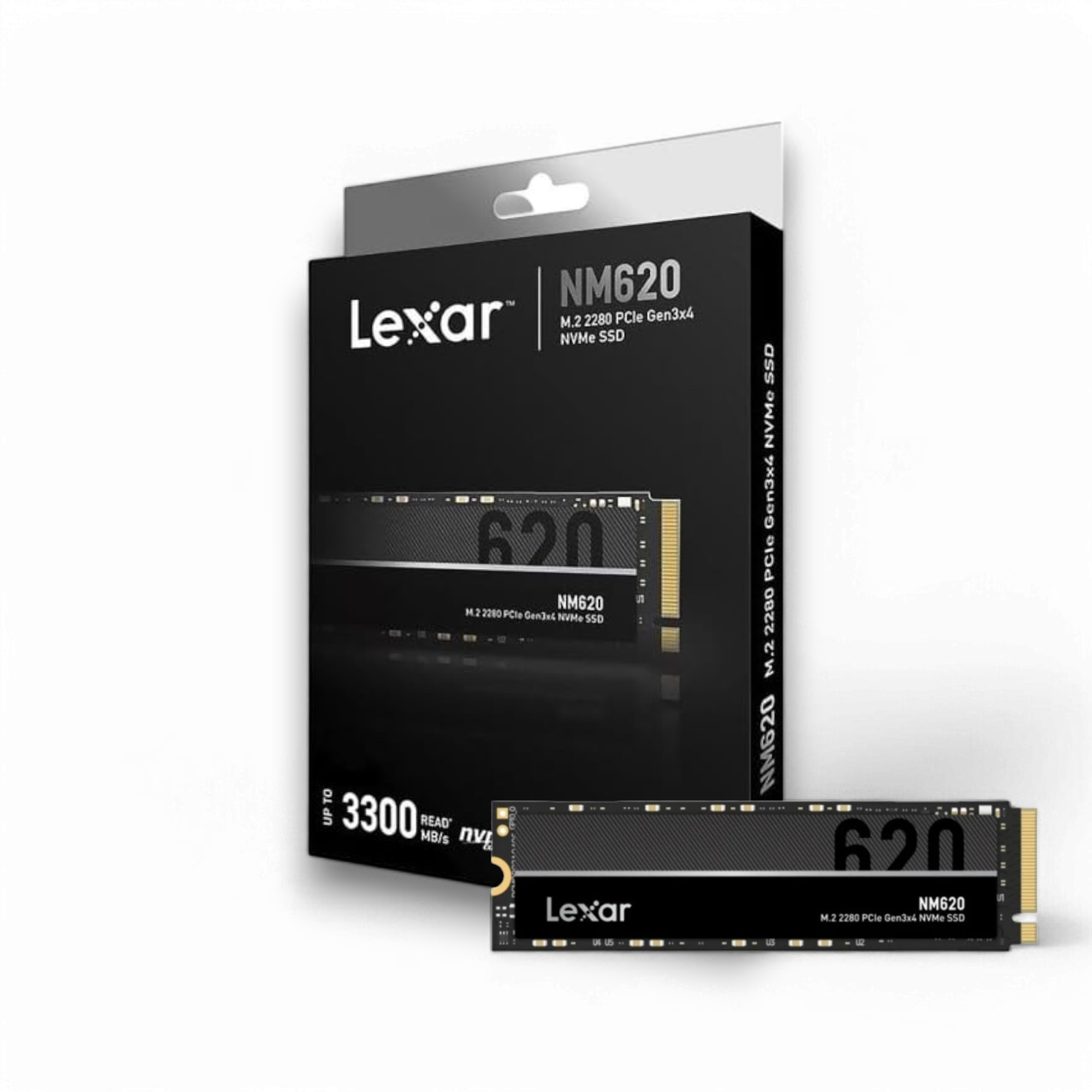 Lexar NM620 256GB M.2 2280 NVMe SSD