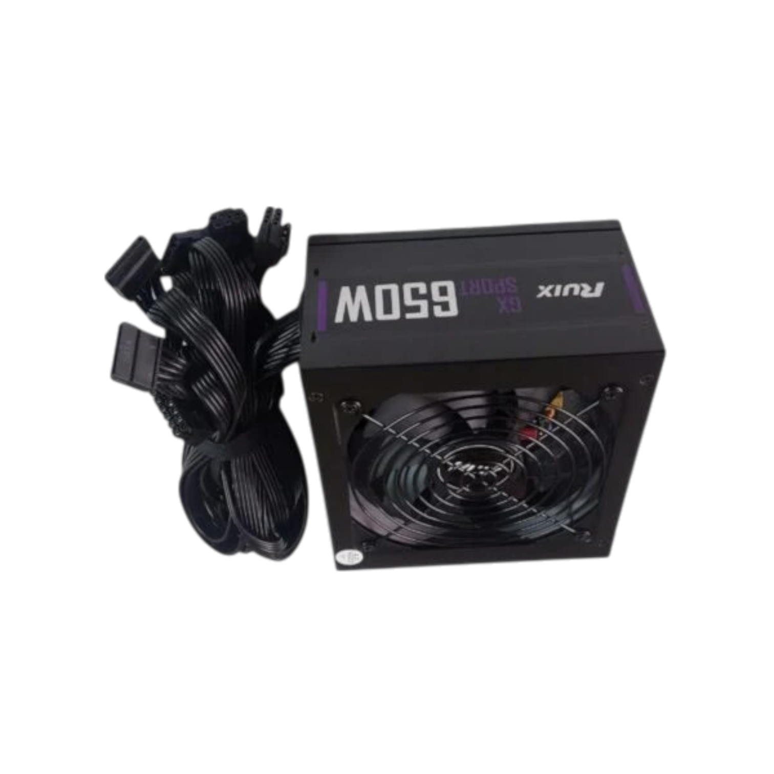 Ruix GX 650W 80 Plus Bronze PSU Black thumbnail 3
