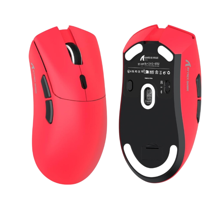 ATTACK SHARK R1 Wireless (Red) thumbnail 3