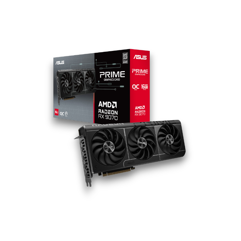ASUS Prime Radeon RX 9070 OC Edition 16GB GDDR6