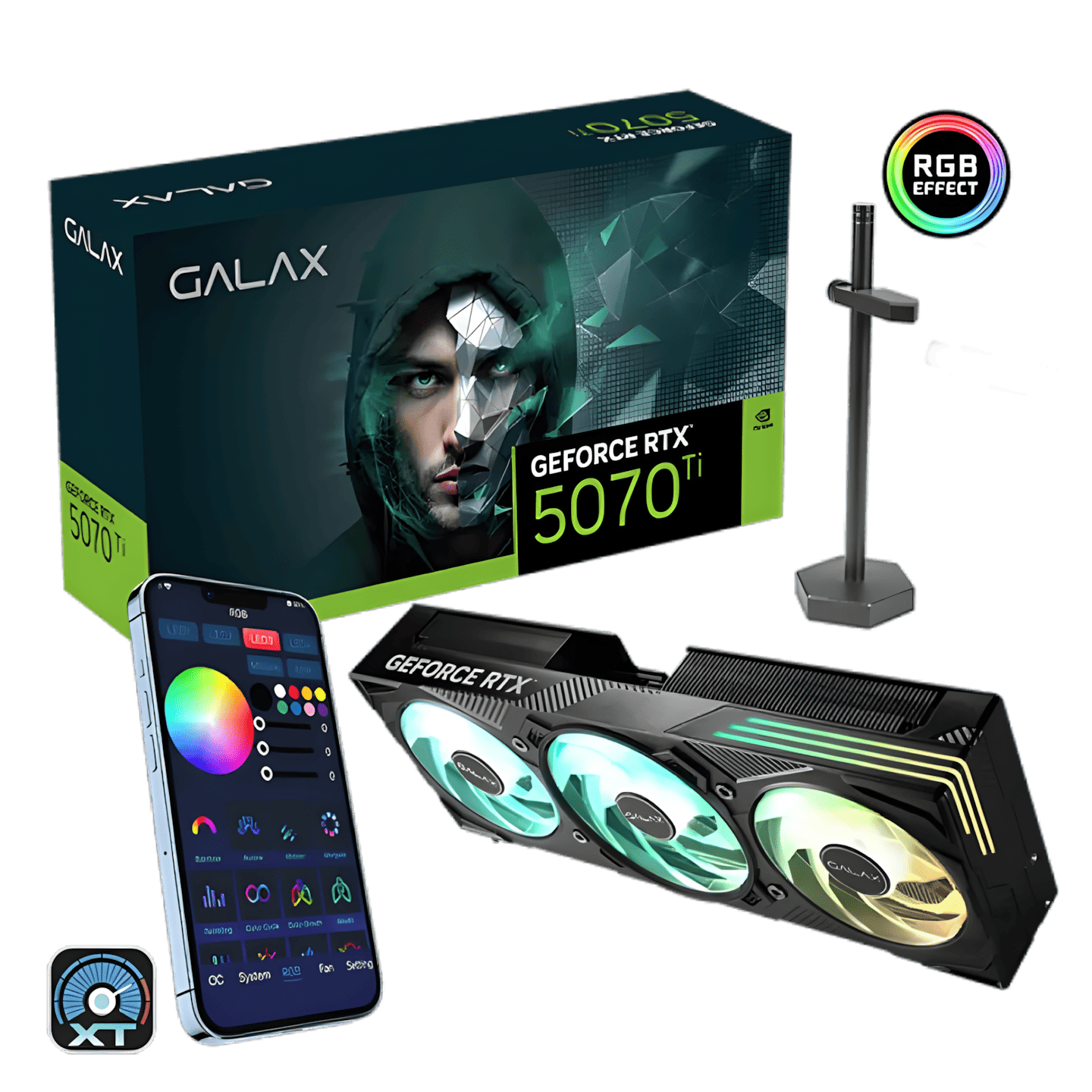 Galax Rtx 5070 Ti EX Gamer 1-Click OC 16GB GDDR7 - Image 1