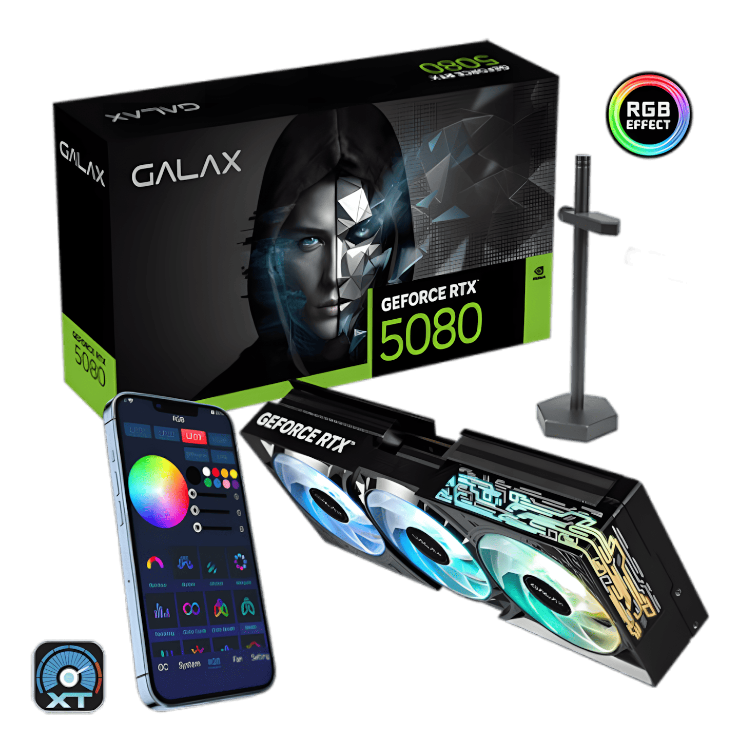 Galax RTX 5080 1-Click OC 16GB GDDR7 - Image 1