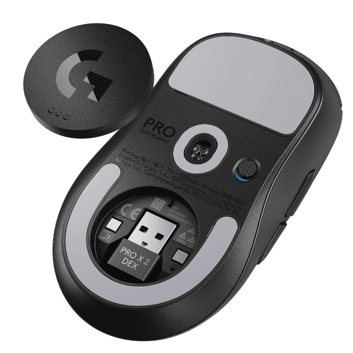 Logitech G PRO X Superlight 2 DEX Wireless Black thumbnail 4