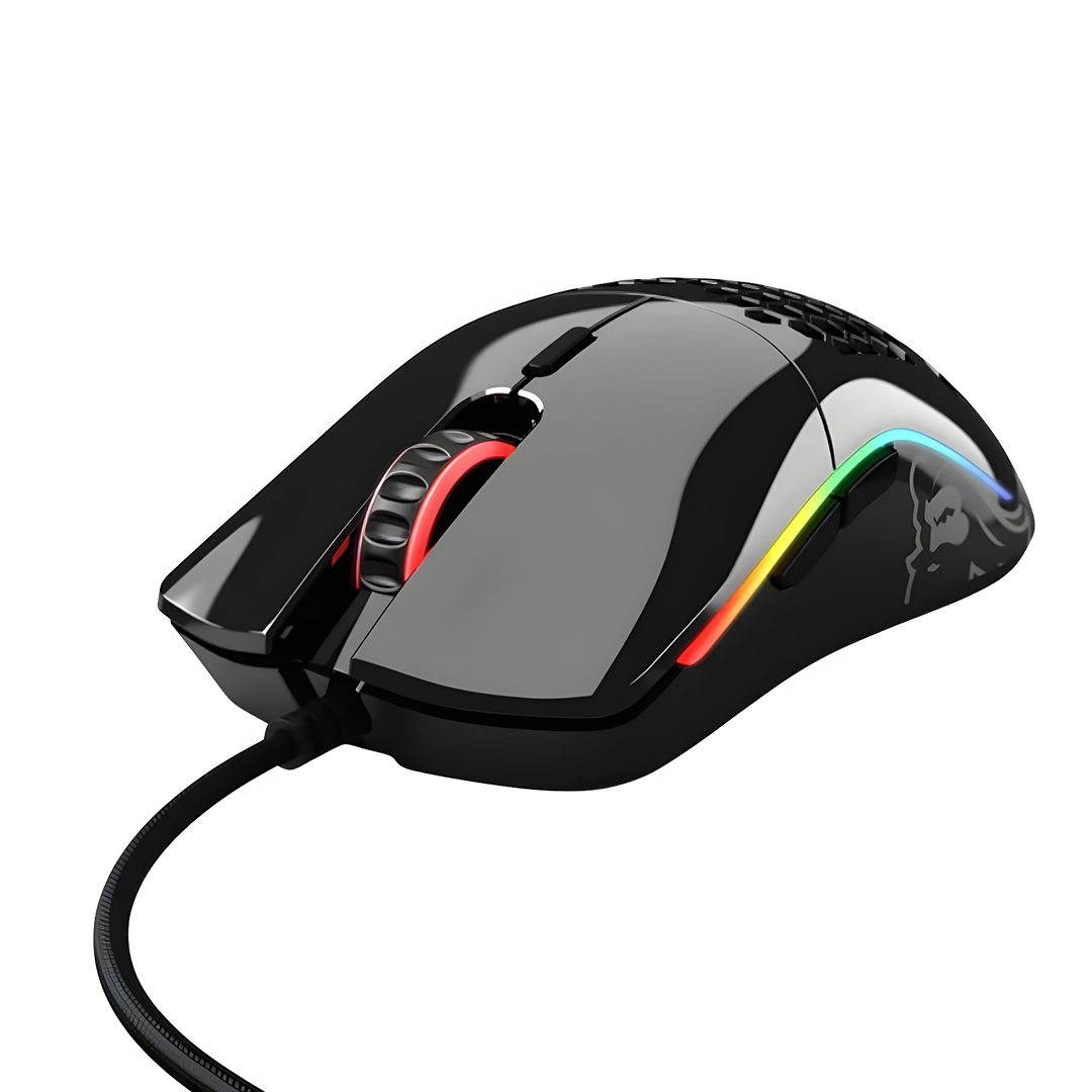 Glorious Model O Minus Wired Mouse (Glossy) Blac thumbnail 3