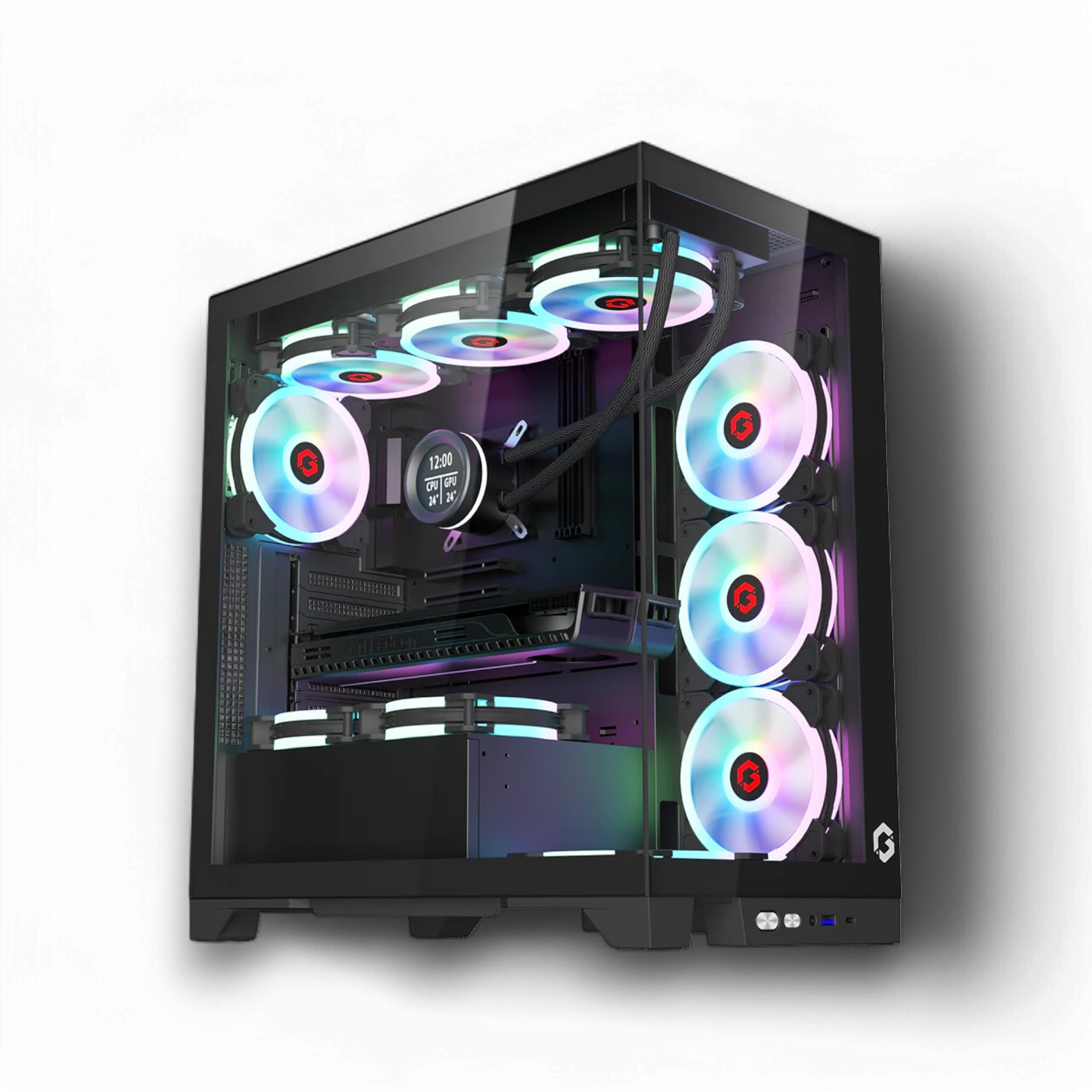 GAMEON Emperor Midnight IV Mid Tower (Black)  - Image 1