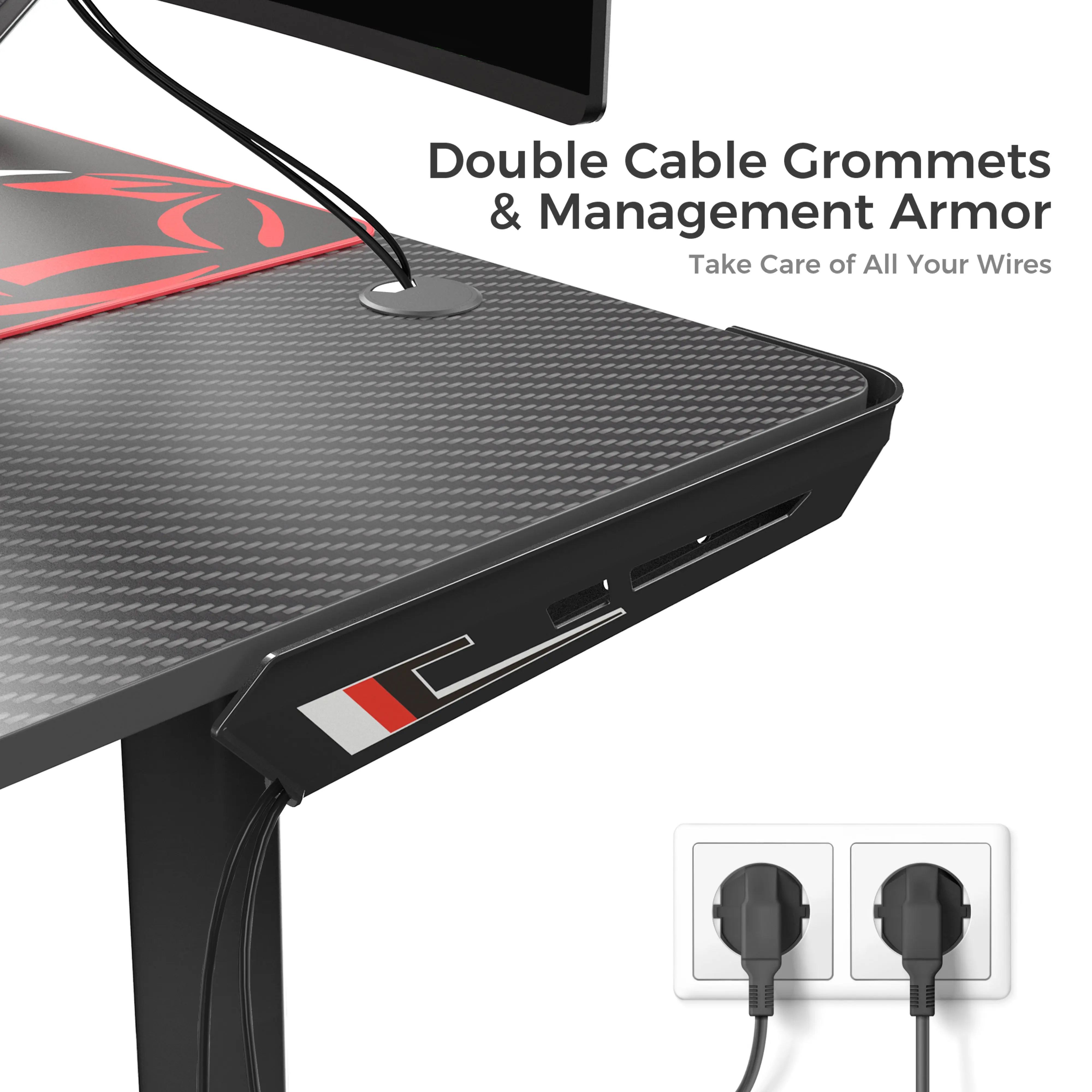 Eureka Ergonomic L60 L-Desk ERK-L60 thumbnail 3