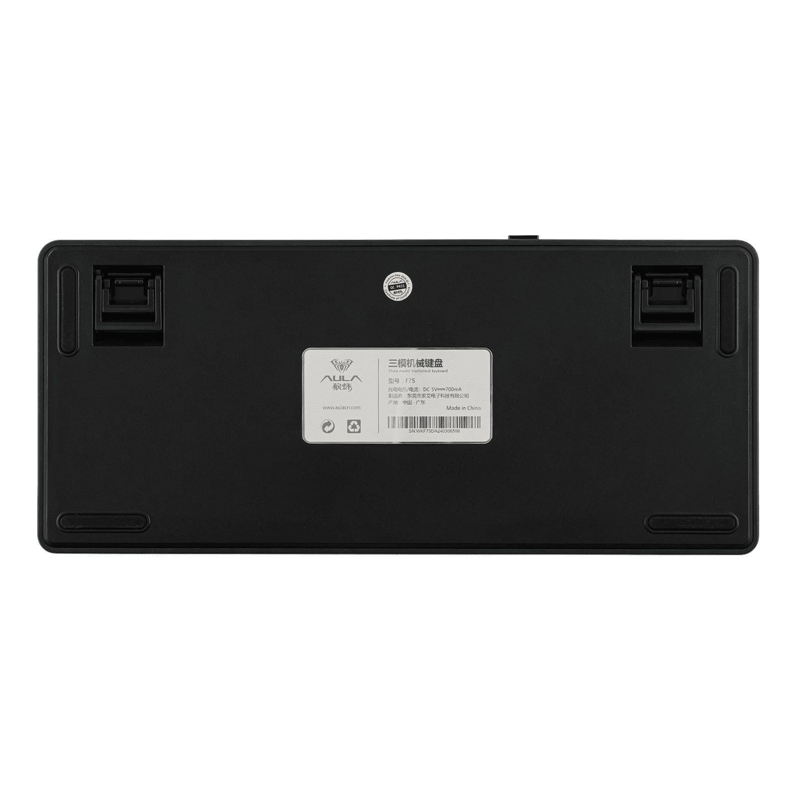 AULA F75 Pro Black Side-Printed Wireless	 thumbnail 4