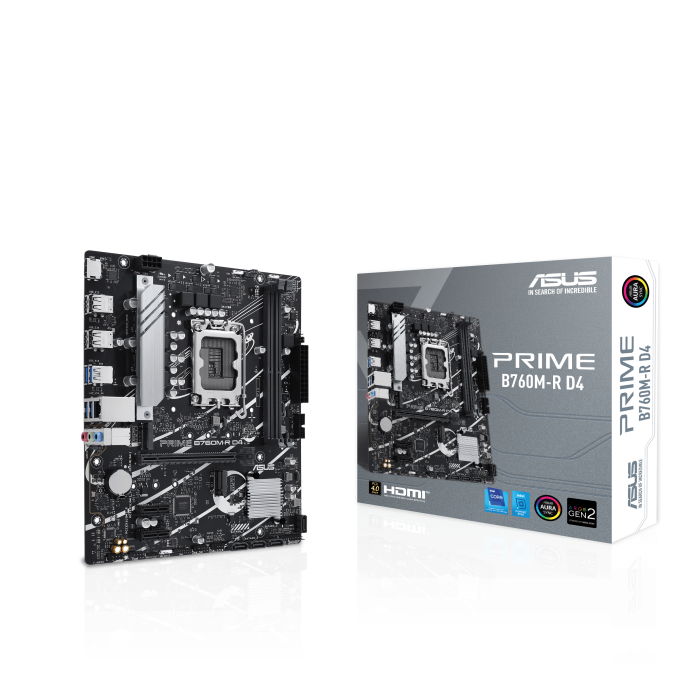 ASUS Prime B760M-R D4 - Image 1