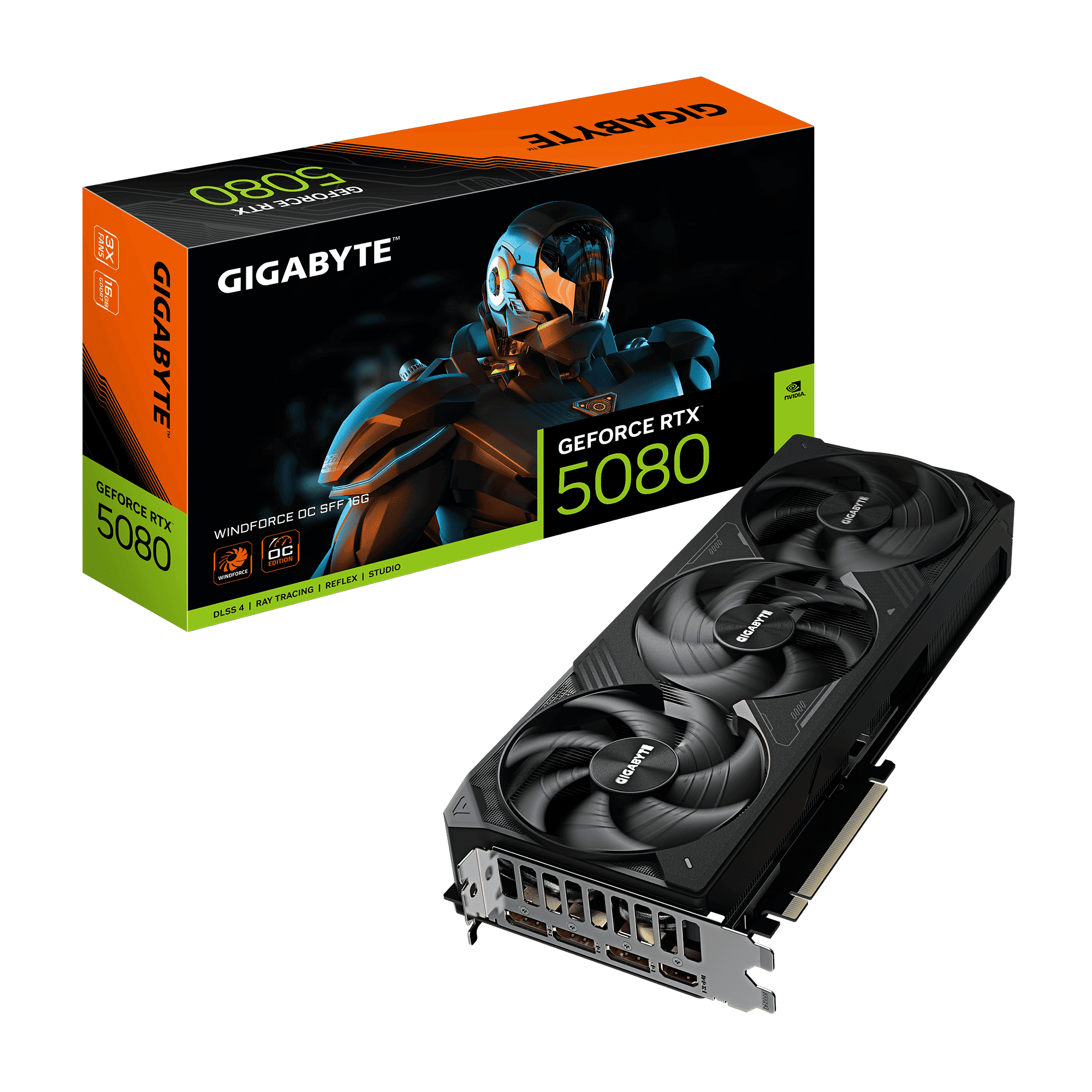 Gigabyte Rtx 5080 WINDFORCE Oc Sff 16GB - Image 1