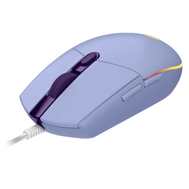 Logitech G203 LIGHTSYNC Lilac Wired  thumbnail 3