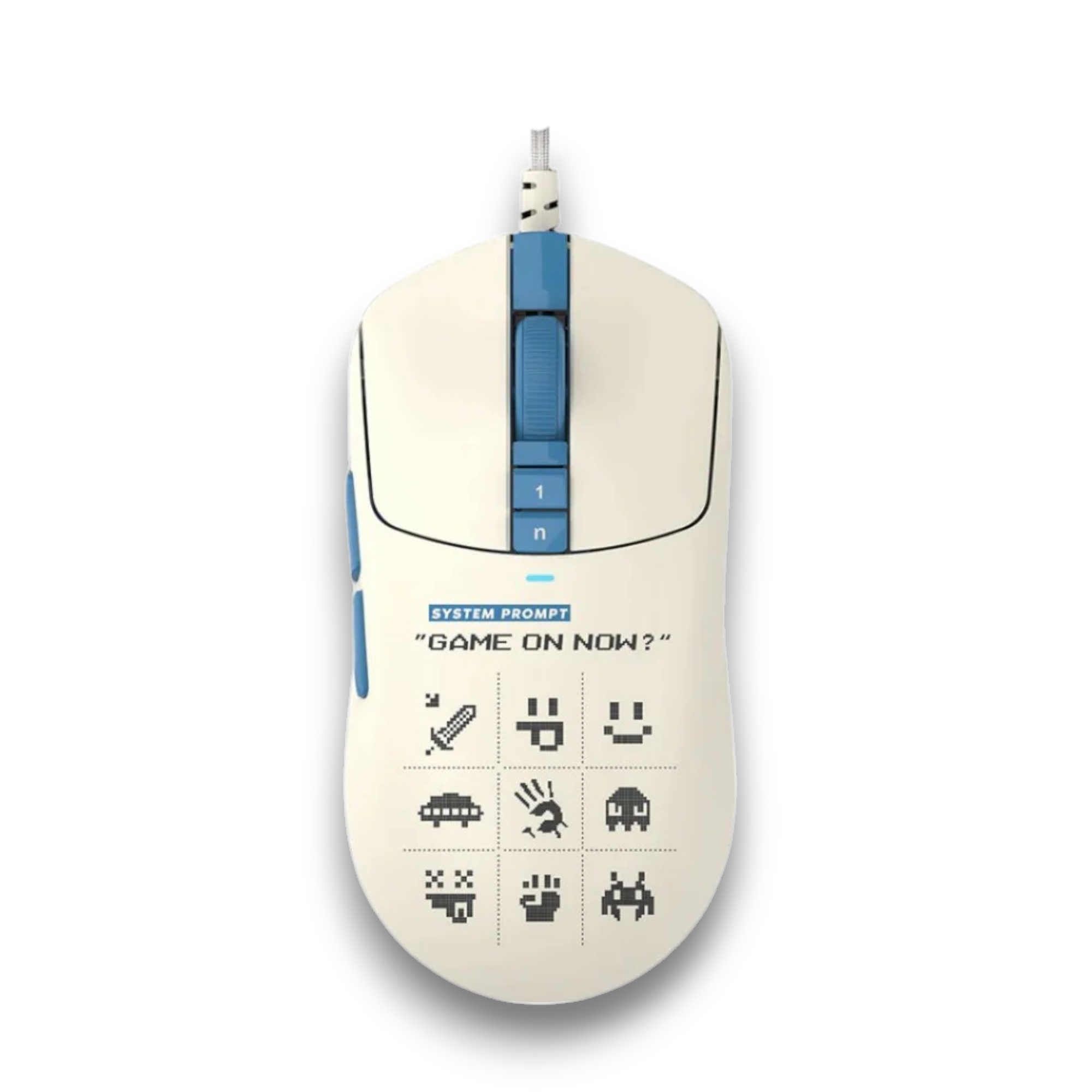 Bloody W72 Ultra Lightweight Wired Pixels Blue