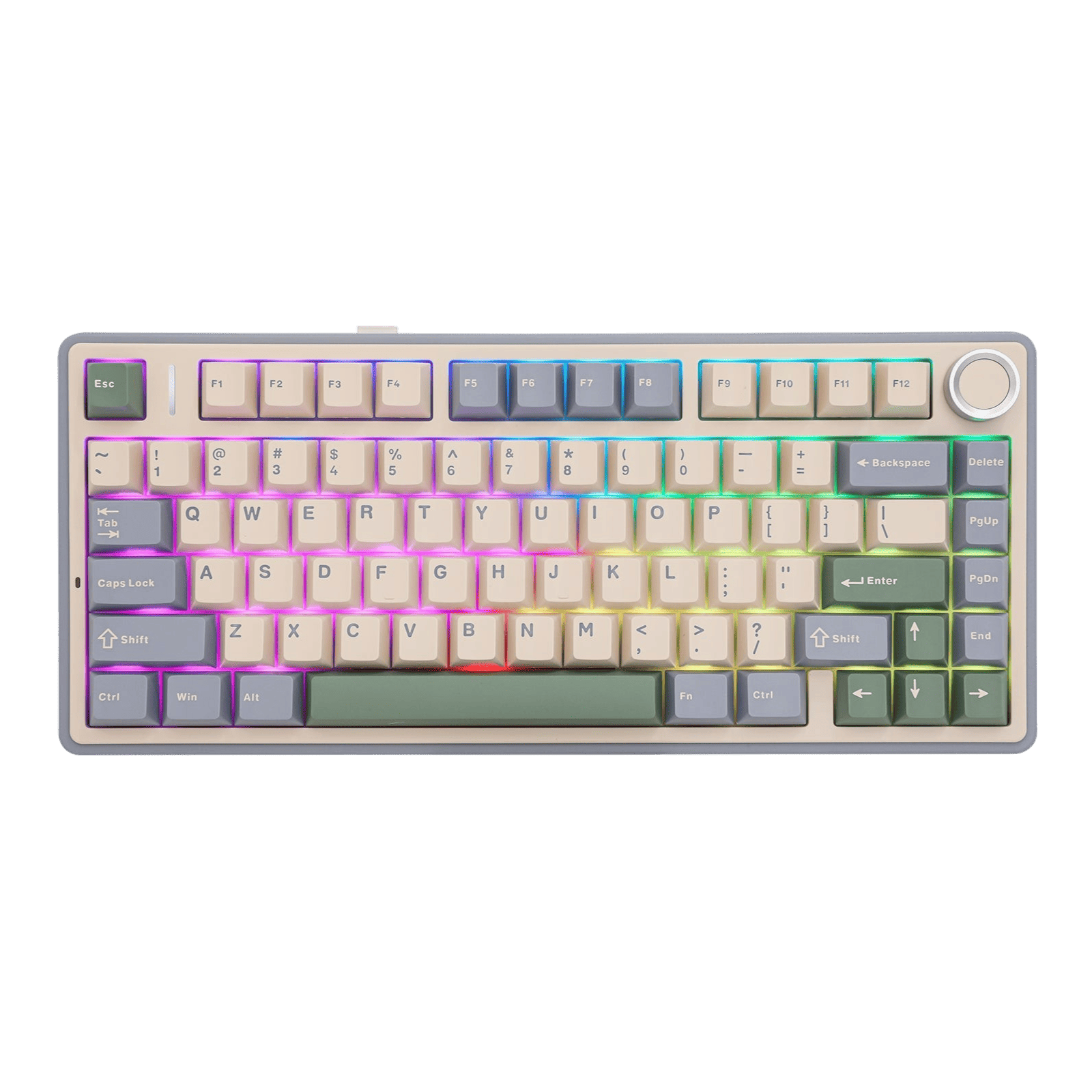 AULA F75 75% Gasketc Green Wireless	 thumbnail 2