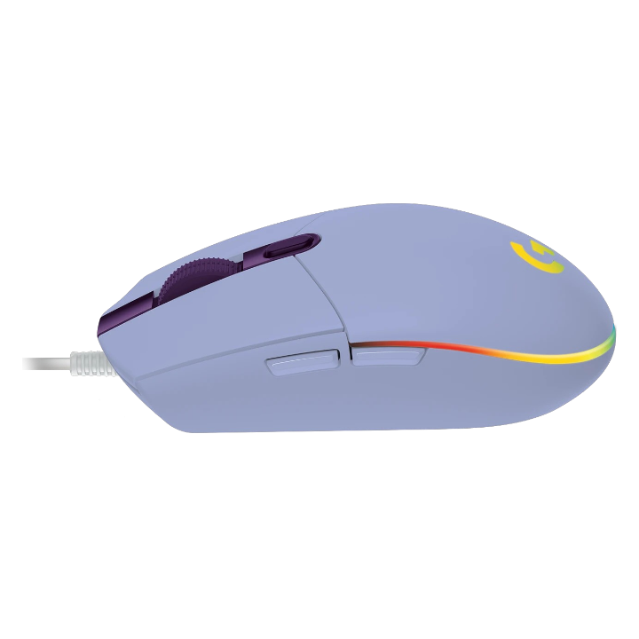 Logitech G203 LIGHTSYNC Lilac Wired  thumbnail 2