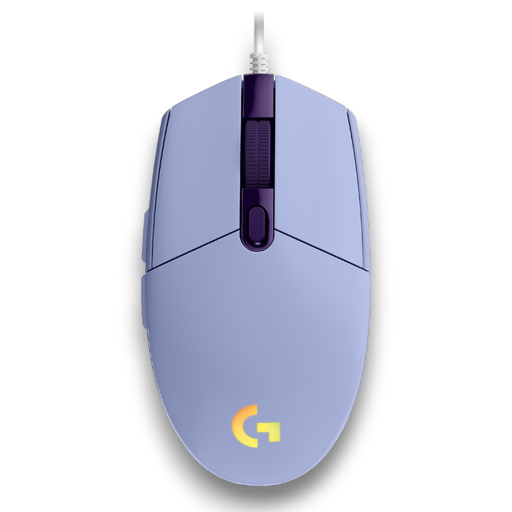 Logitech G203 LIGHTSYNC Lilac Wired  - Image 1