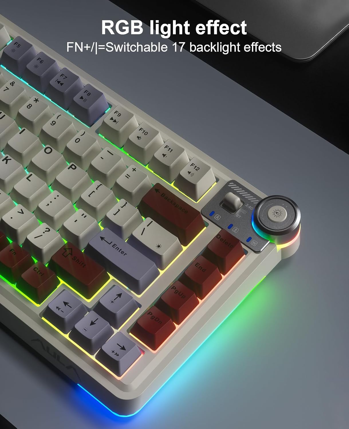 AULA AU75 Gasket 3-in-1 Wireless Mechanical thumbnail 2