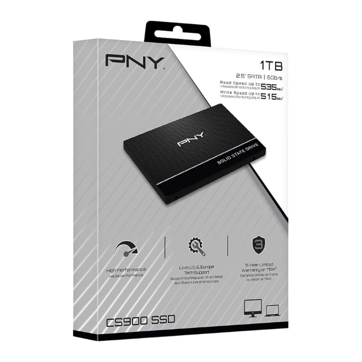 PNY CS900 SSD 1TB 2.5 SATA - Image 1