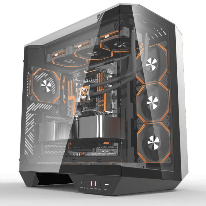 DarkFlash DY470 ATX Black - Image 1