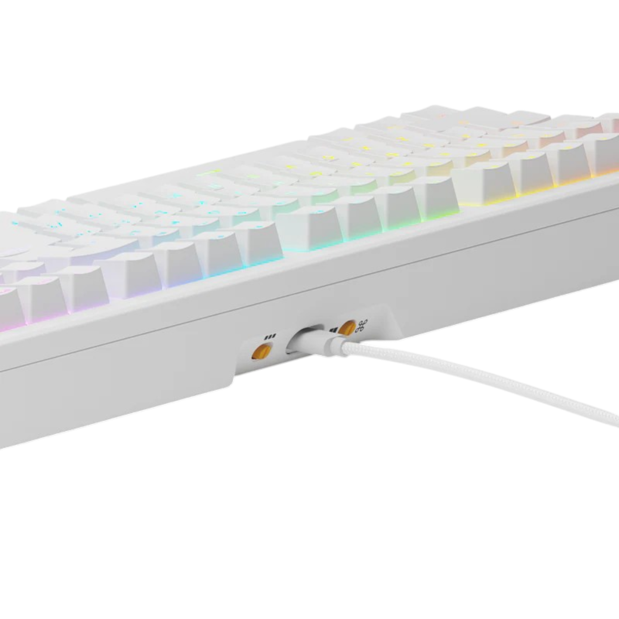 Glorious GMMK 3 HE 100% Prebuilt White Mechanical Wired  thumbnail 3