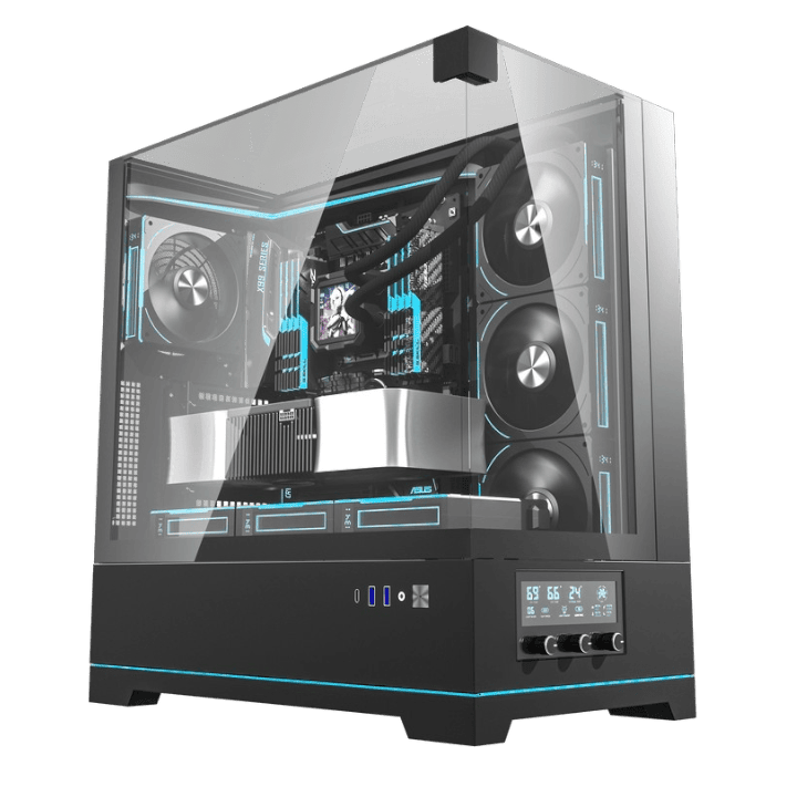 Darkflash DY450 PRO ATX Black - Image 1