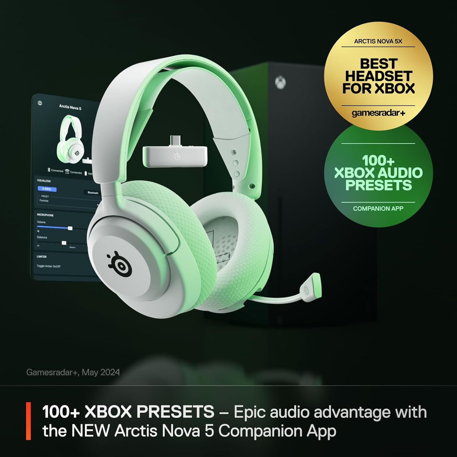 SteelSeries Arctis Nova 5X Wireless White thumbnail 3