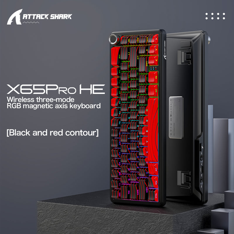 ATTACK SHARK X65PRO HE Red  thumbnail 3