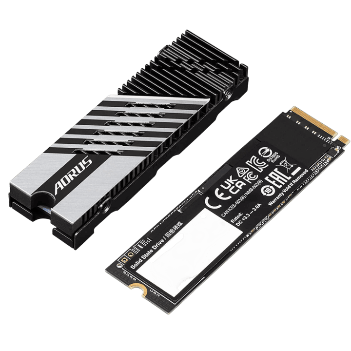 GIGABYTE AORUS Gen4 7300 SSD 2TB thumbnail 2