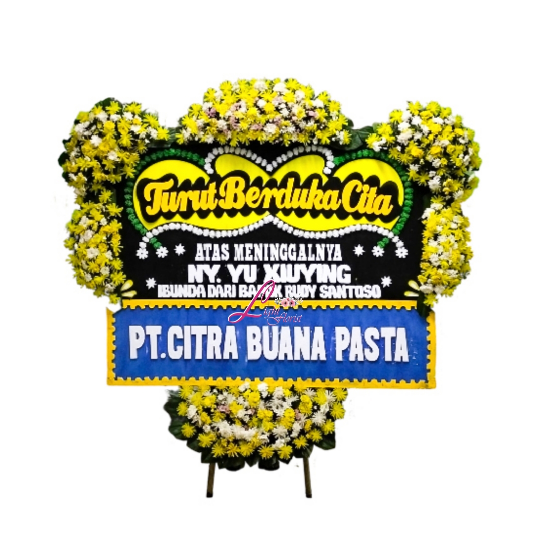 Bunga Papan Turut Berduka Cita Jakarta LFJKT-078