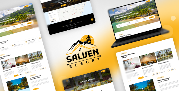 Salven - Resort and Hotel Website HTML Template