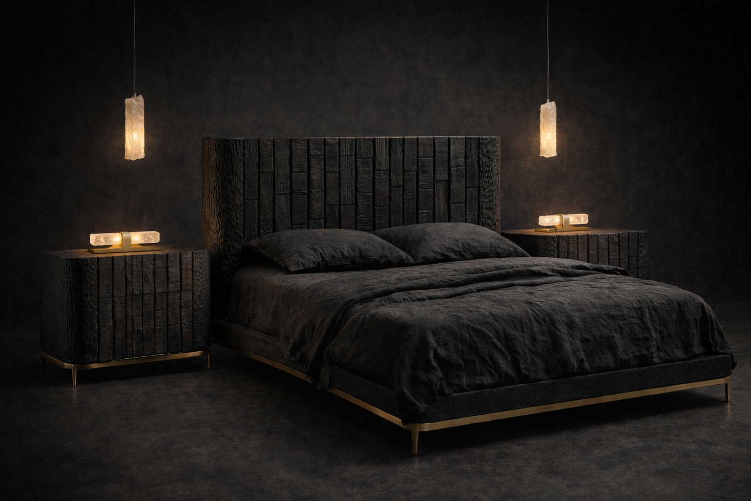 The Bed — detail