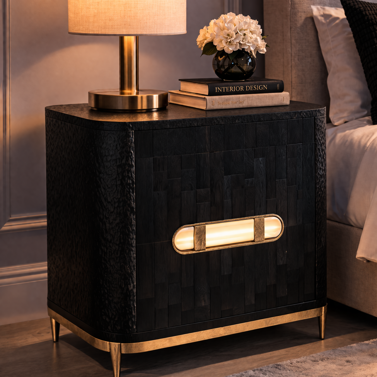 The Nightstand — detail