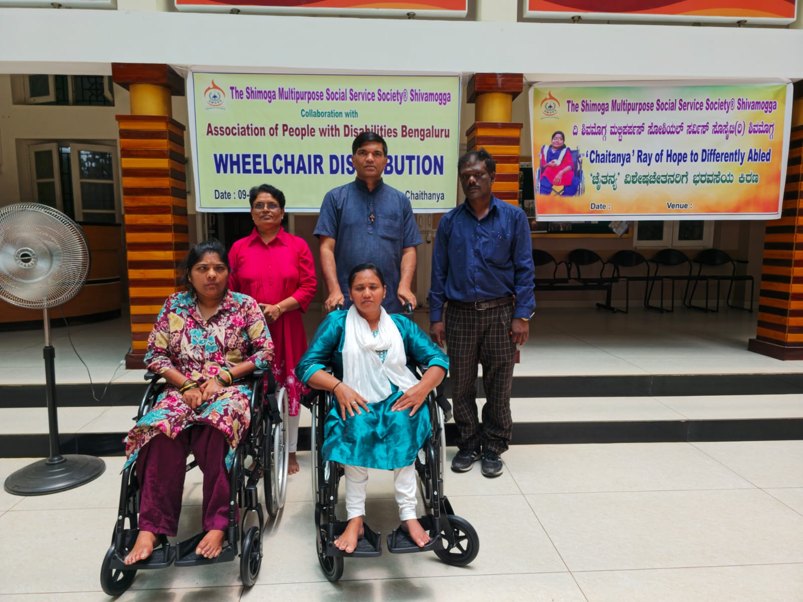 A Ray of Hope: 'Chaitanya' Empowers Specially-Abled with Free Wheelchair Distribution