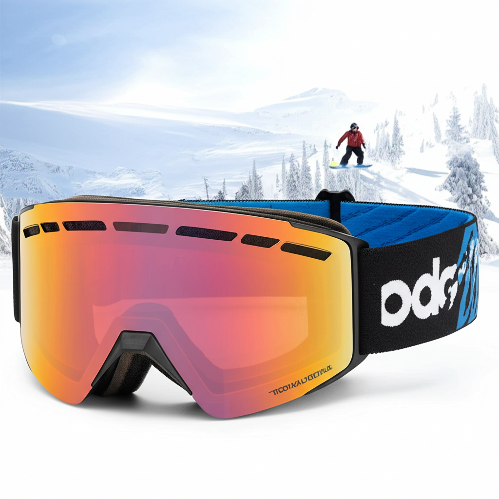 best otg snowboard goggles - Image showcasing different lens tints in snowboard