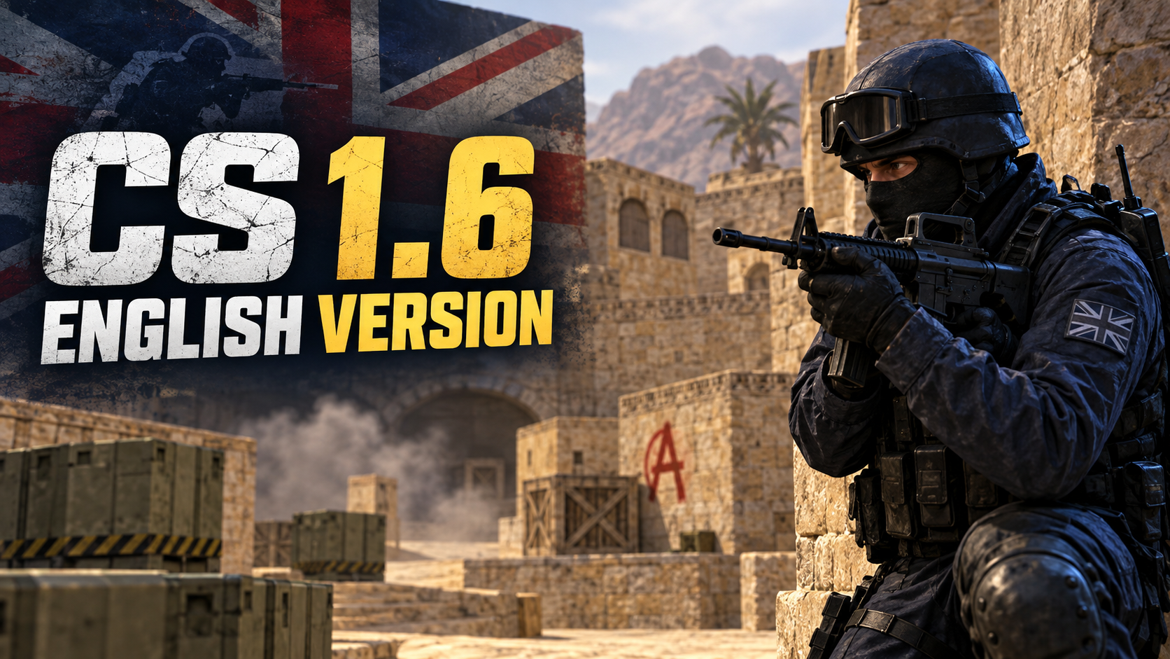Скачать КС 1.6 на английском языке — English Version