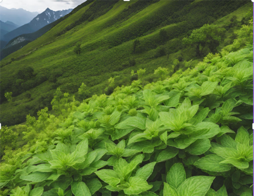 healthy organic medicinal plants