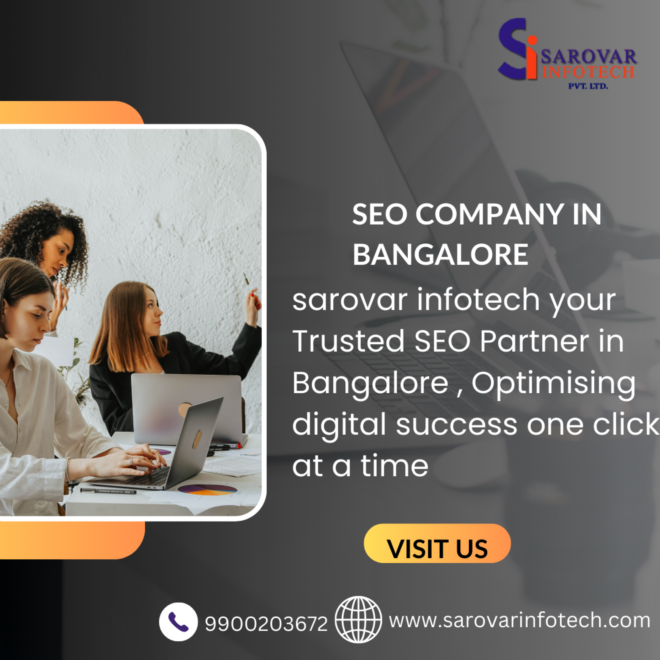  Sarovar Infotech: SEO company in Bangalore