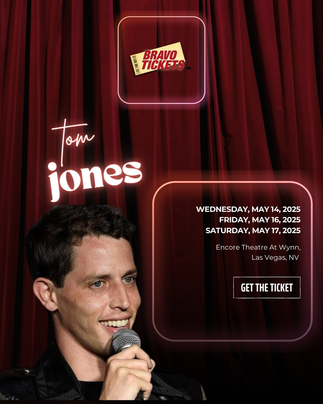 Tom Jones Live in Las Vegas – May 2025