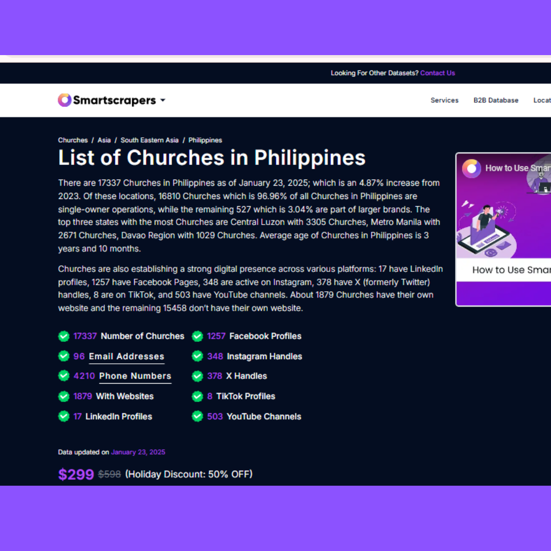 List Of Churches in Philippines