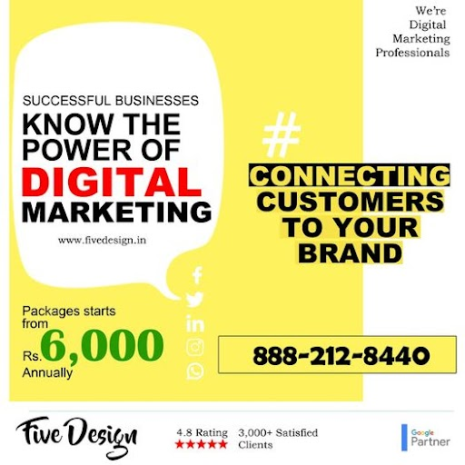 Five Design: Your Trusted Website Designing Company in Rohini