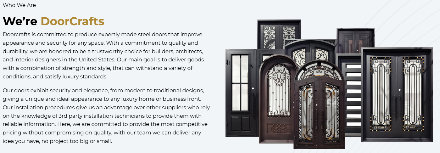 Wrought Iron Entry Doors: Classic Design 