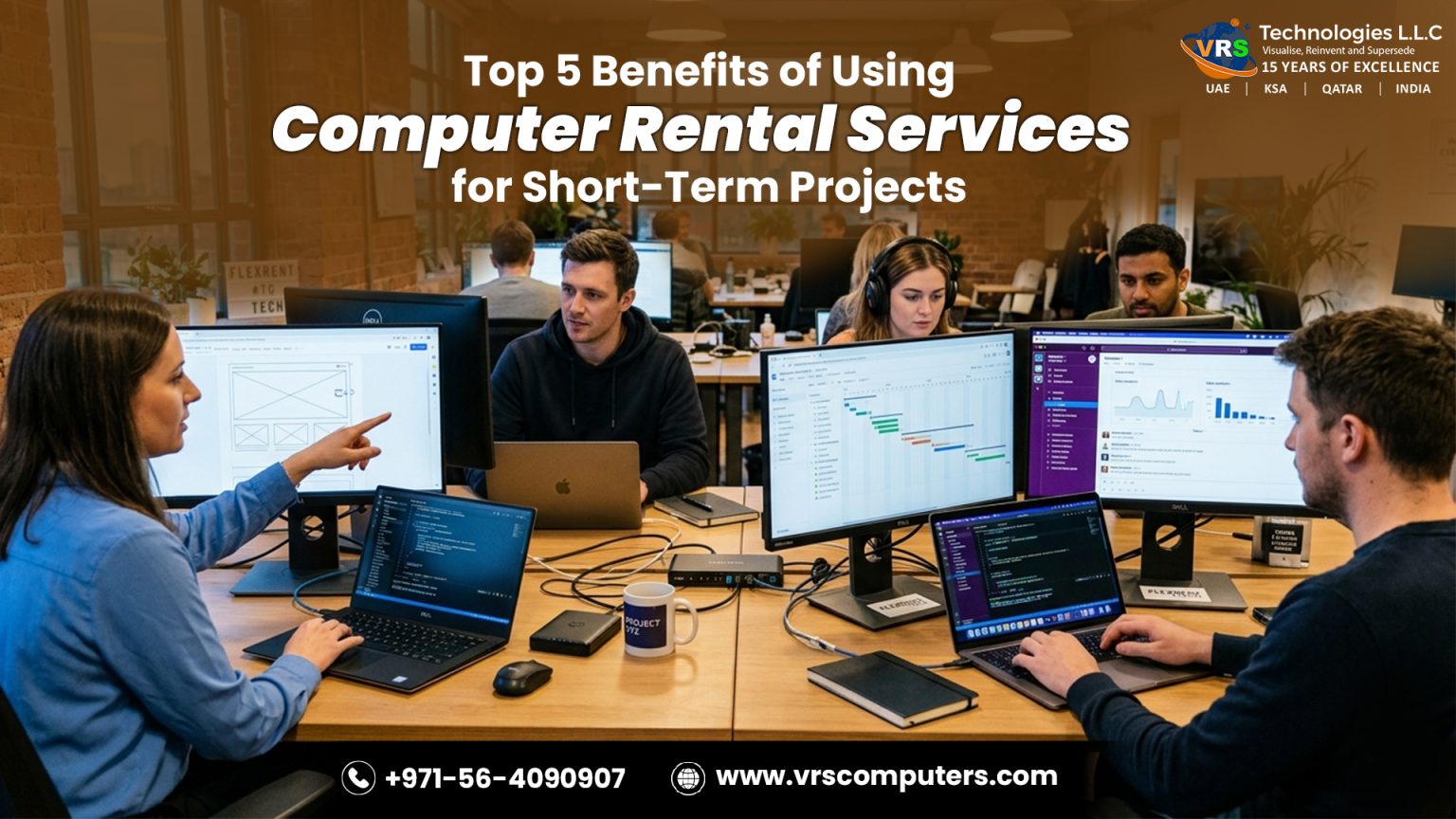 Top 5 Benefits of Using Computer Rental Services
