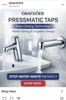 Pressmatic Taps: Smart Solution for Water Saving