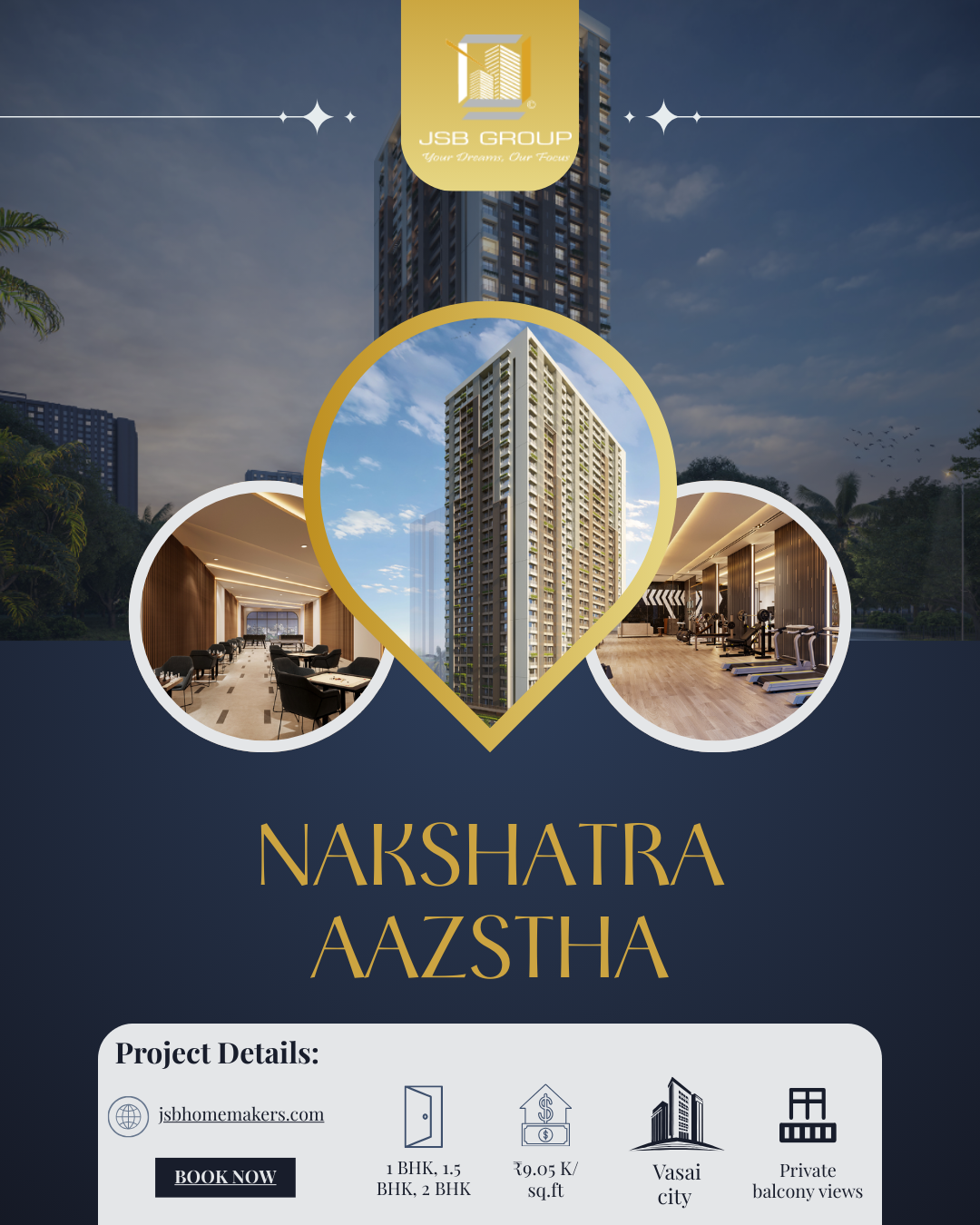  Nakshatra Aazstha, Vasai | Your Dream Home Awaits