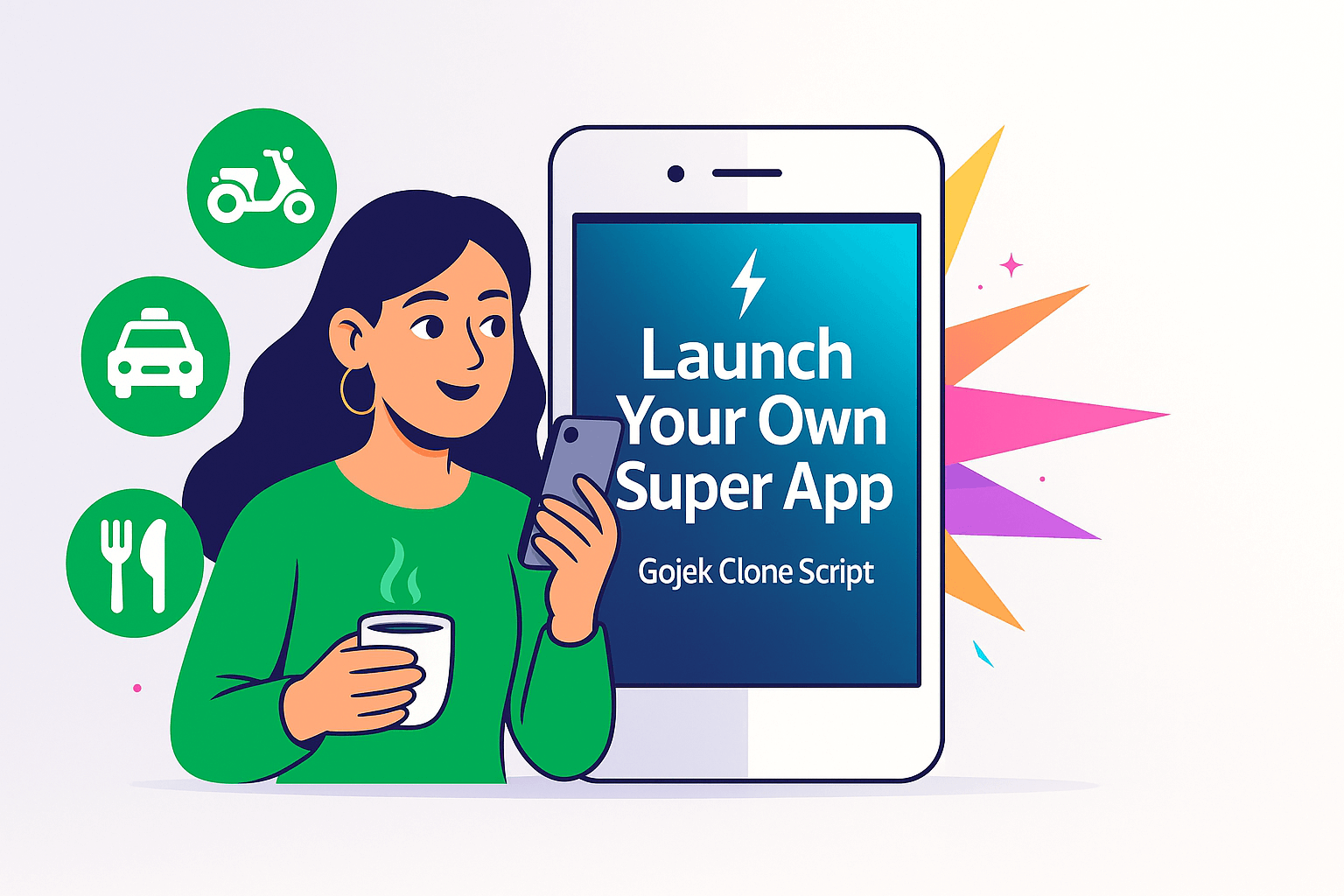 Launch Your Own Super App: White-Label Gojek Clone Script