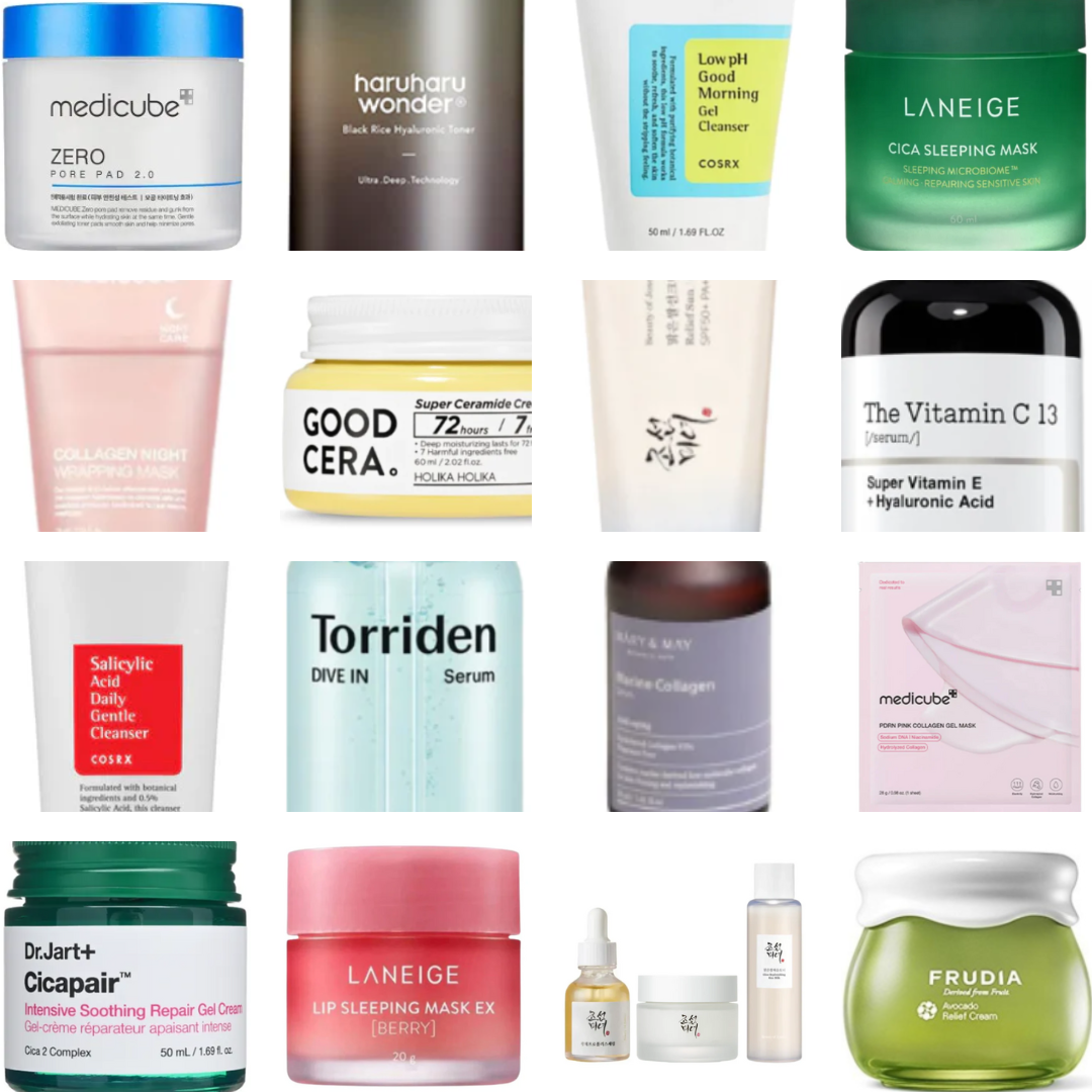 The 50 Best Korean Skincare Products 2025