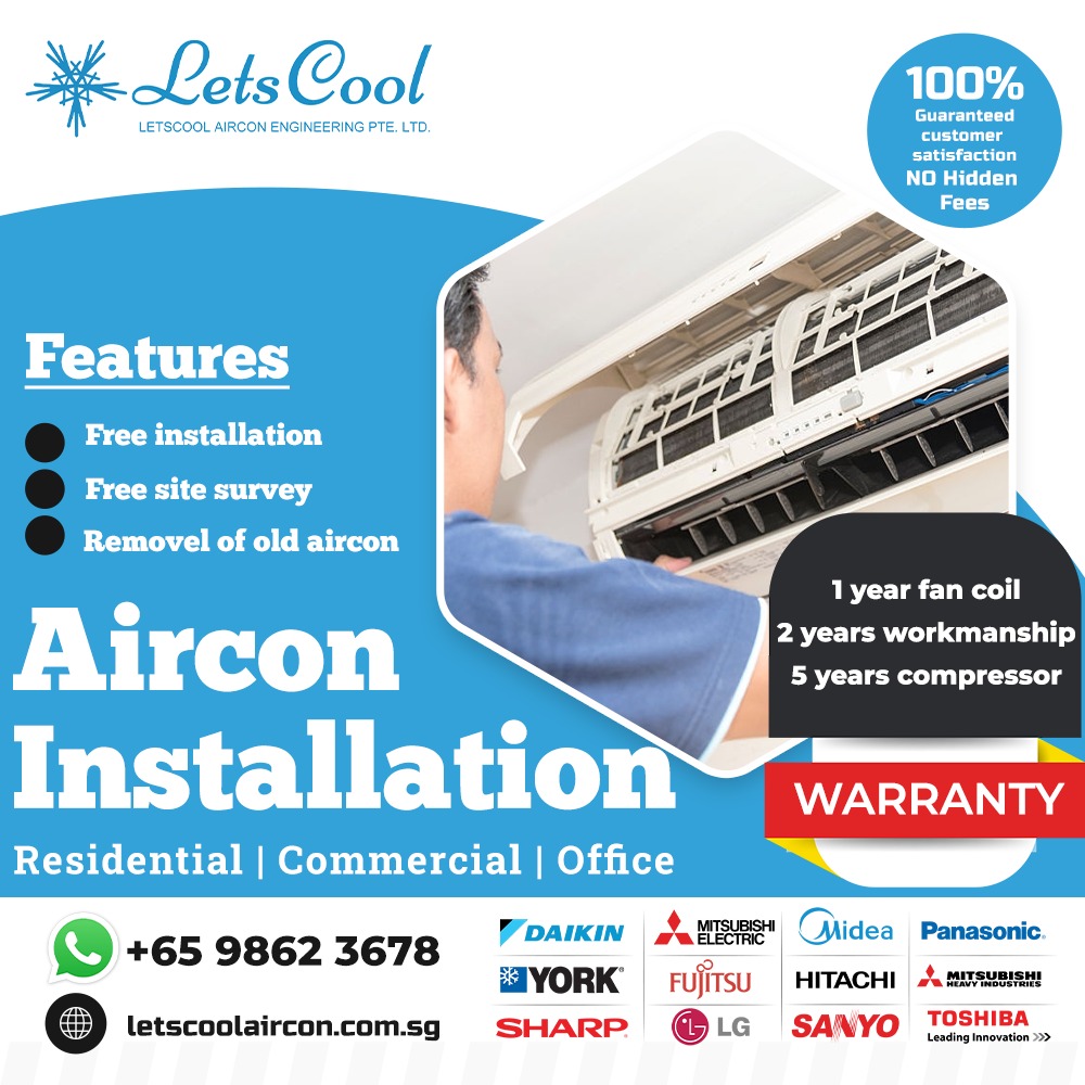 Aircon Installation Checklist for Singapore Homeowners