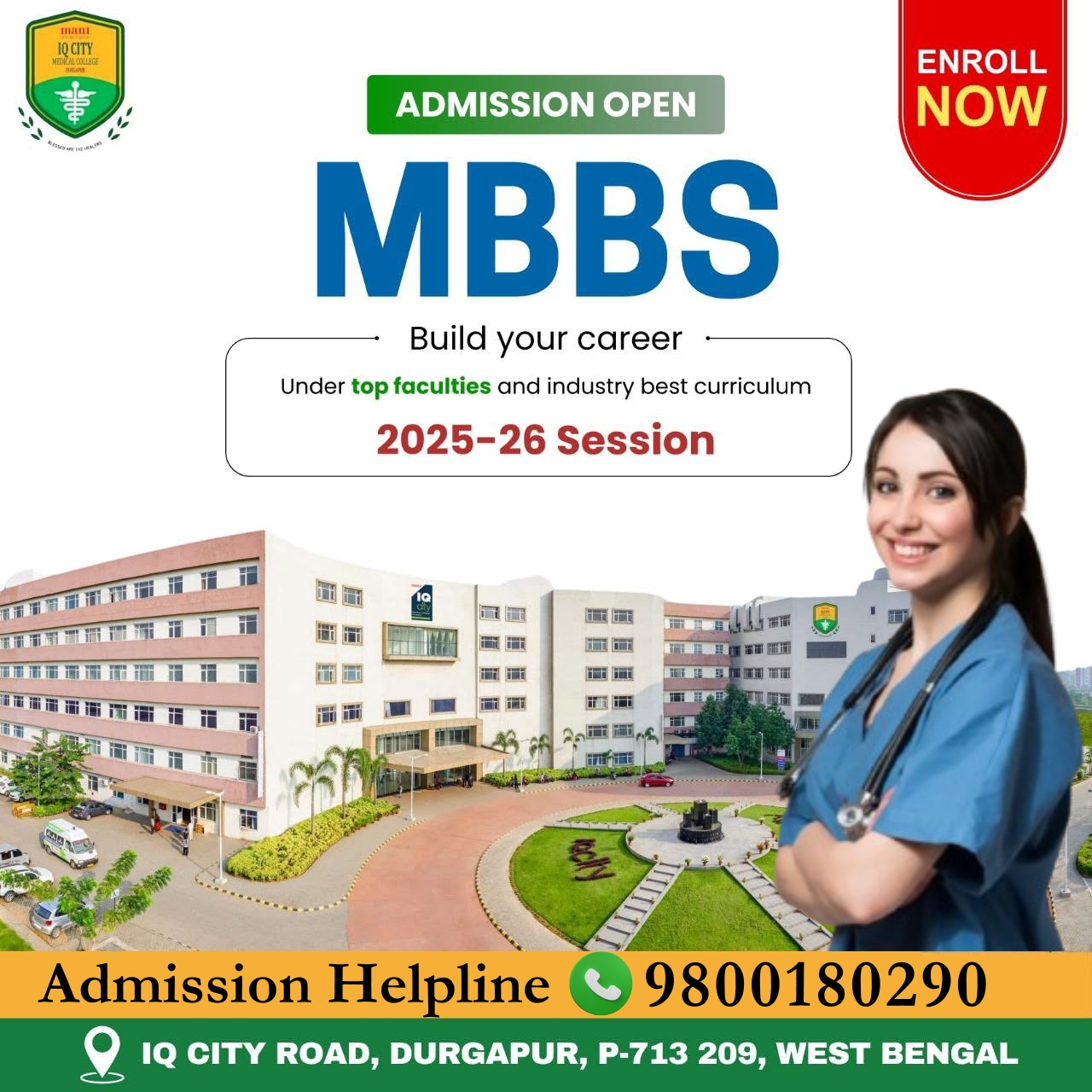 MBBS Admission at Lowest Fee Medical College in West Bengal