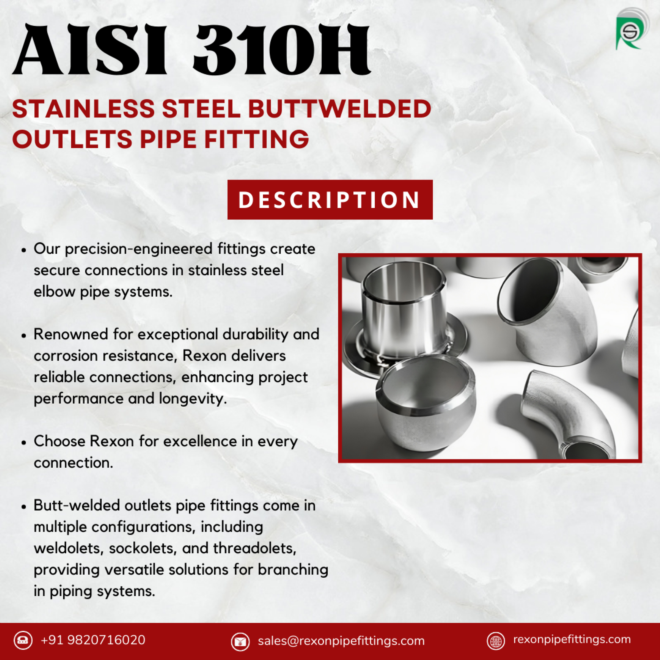Stainless Steel Butt-Welded Pipe Fitting Manufacturer And Exporter In Mumbai, India