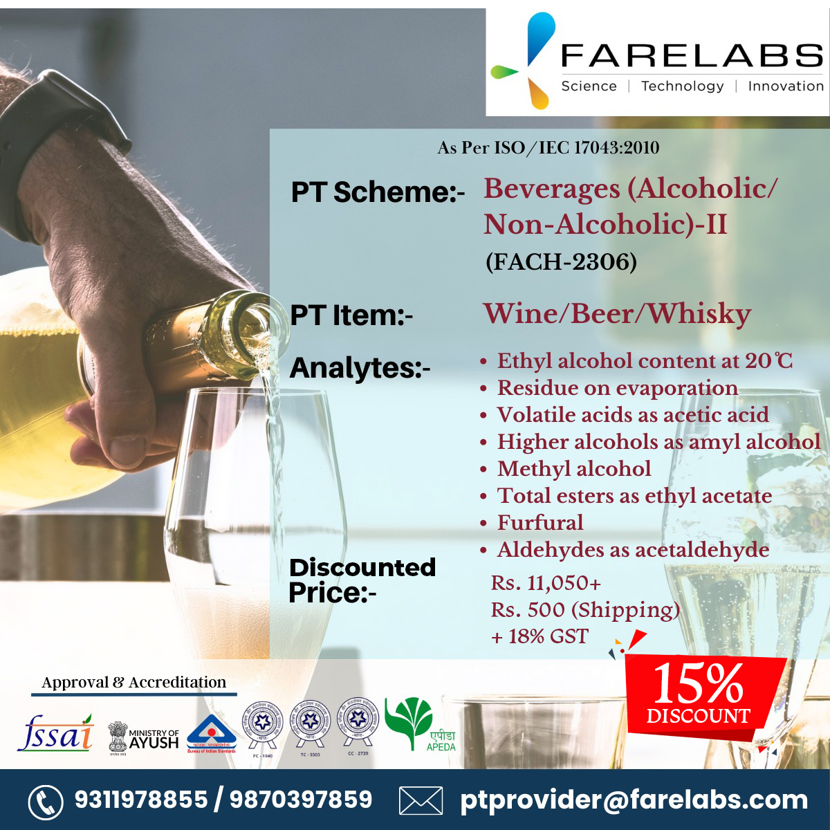 Water Testing Laboratory Water Testing Lab FARE LABS Pvt Ltd