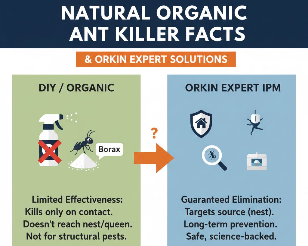 Top Natural Organic Ant Killer Facts & Orkin Experts