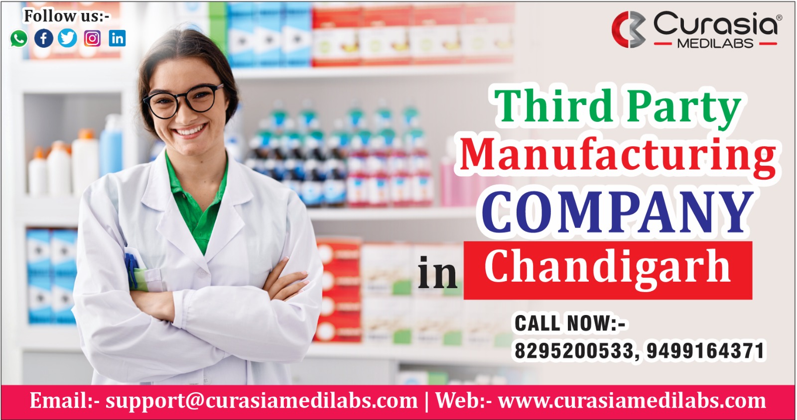 Third Party Manufacturing Company in Chandigarh